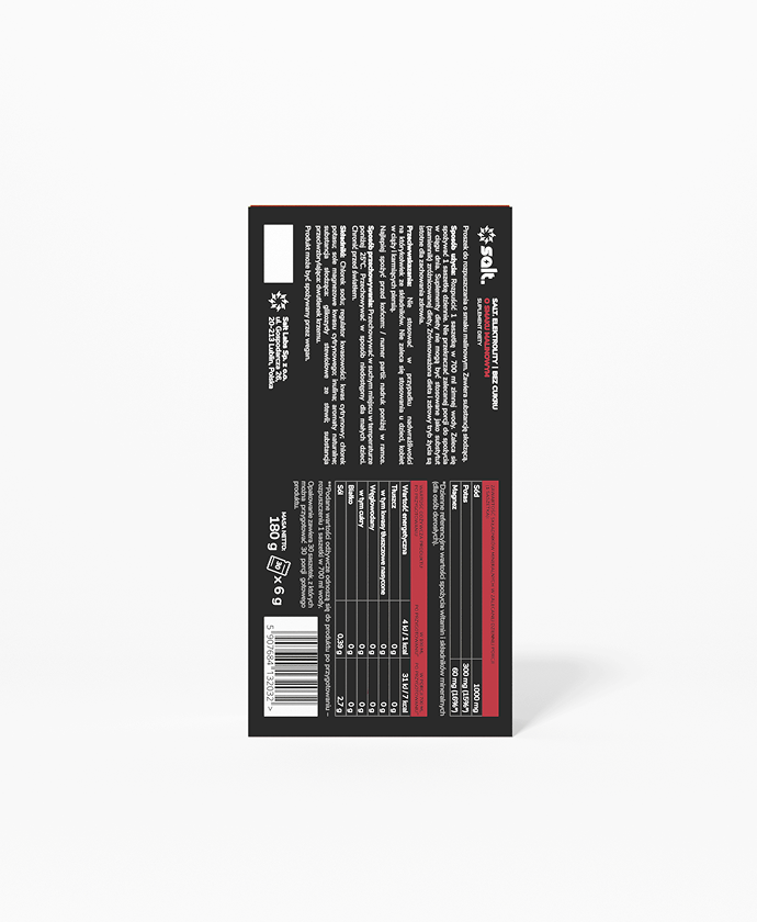 salt. Elektrolity | Malinowy