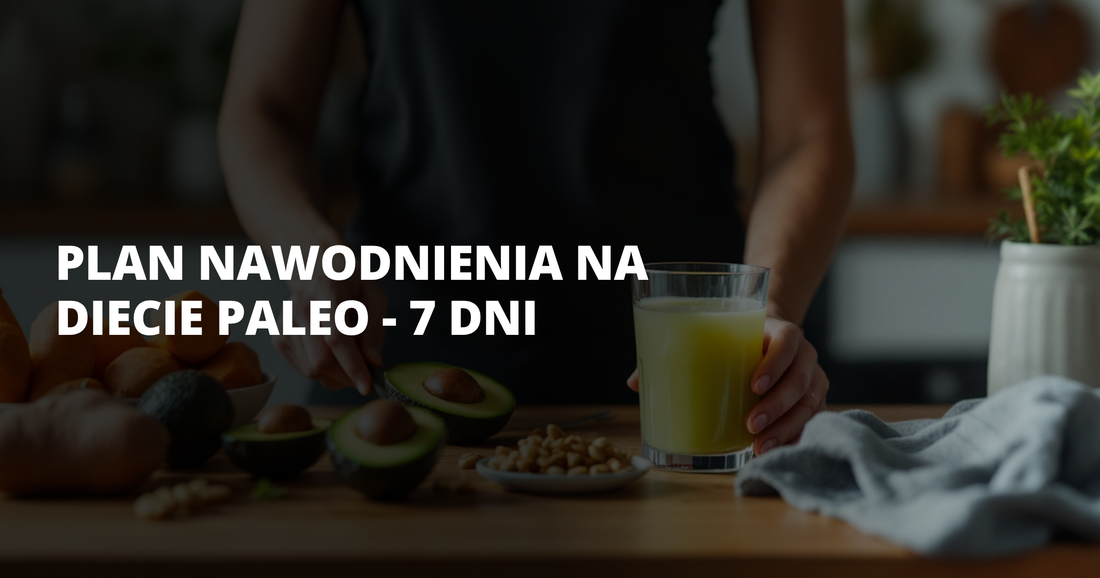 Plan nawodnienia na diecie paleo - 7 dni - salt. elektrolity