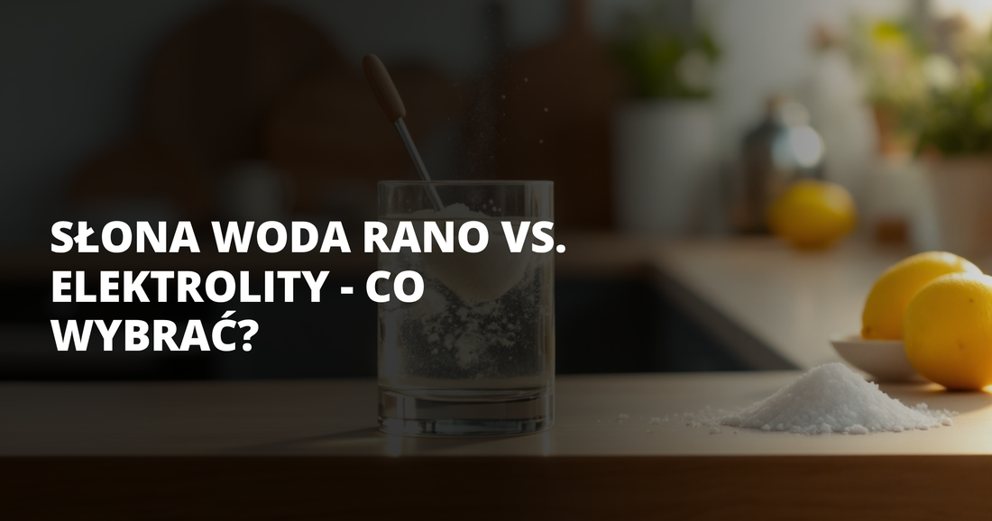 Słona woda rano vs. elektrolity - co wybrać? - salt. elektrolity