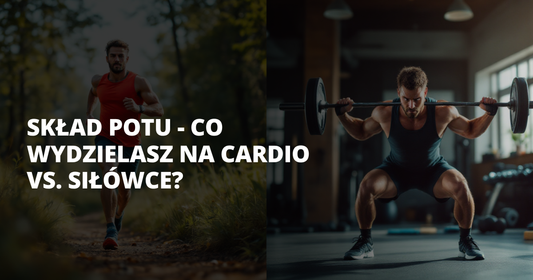 Skład potu - co wydzielasz na cardio vs. siłówce? - salt. elektrolity