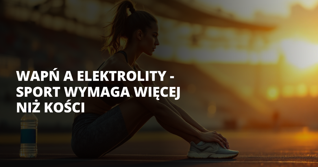 Wapń a elektrolity - sport wymaga więcej niż kości - salt. elektrolity