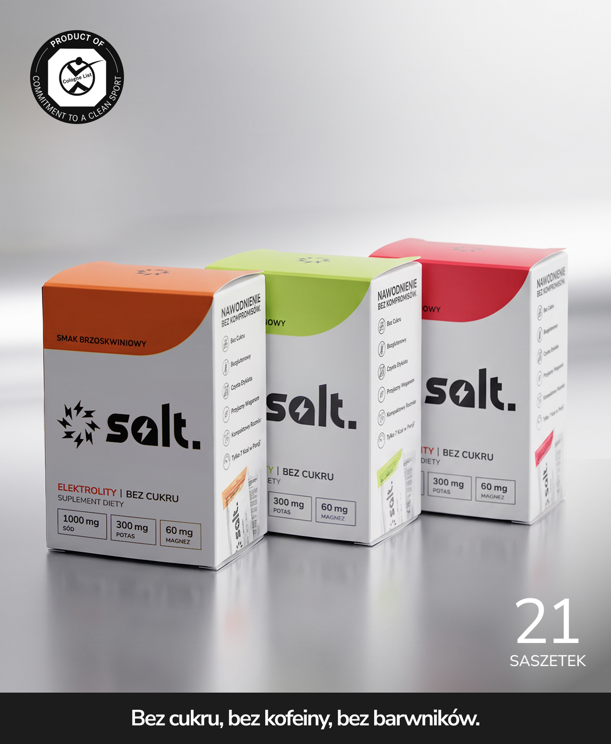 salt. Elektrolity I Zestaw 3 smaków