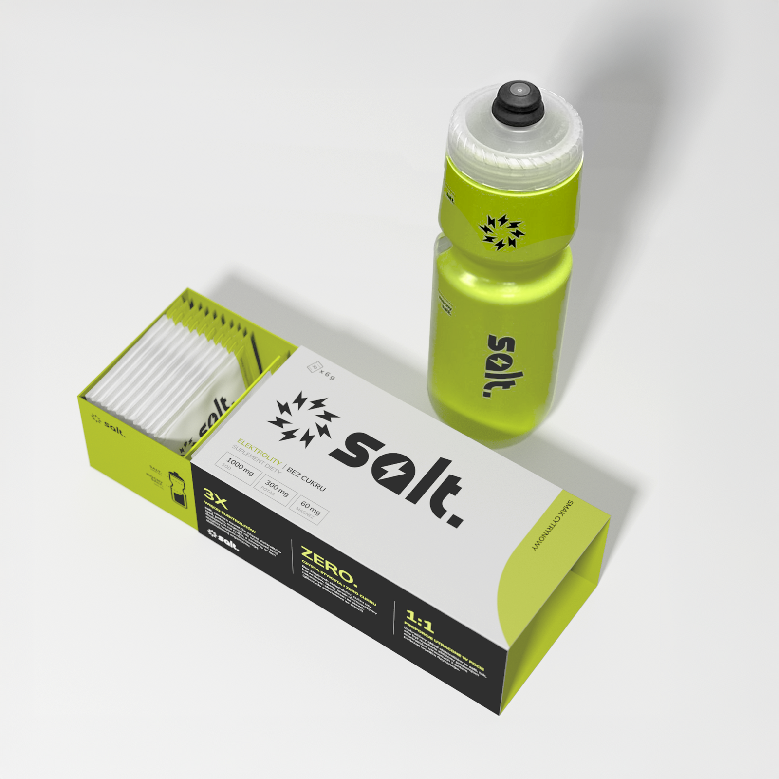 salt. Elektrolity | Bez Cukru + Bidon