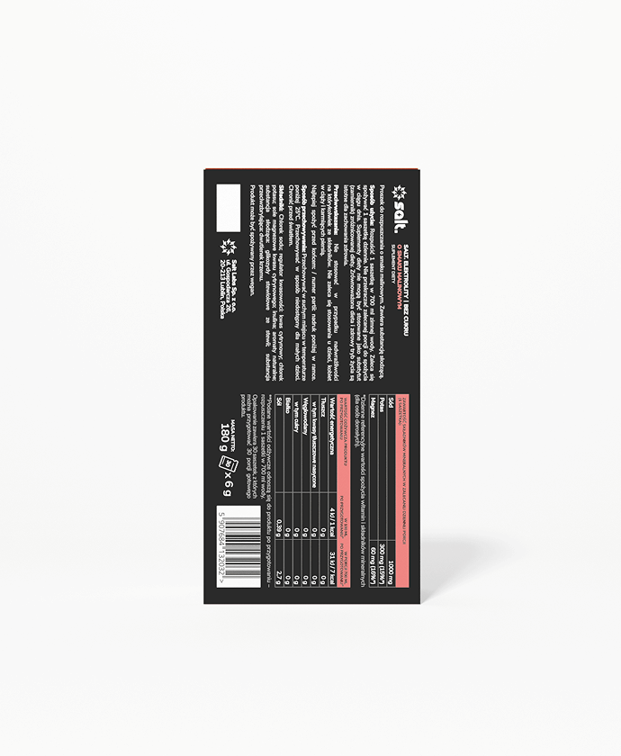 salt. Elektrolity | Malinowy